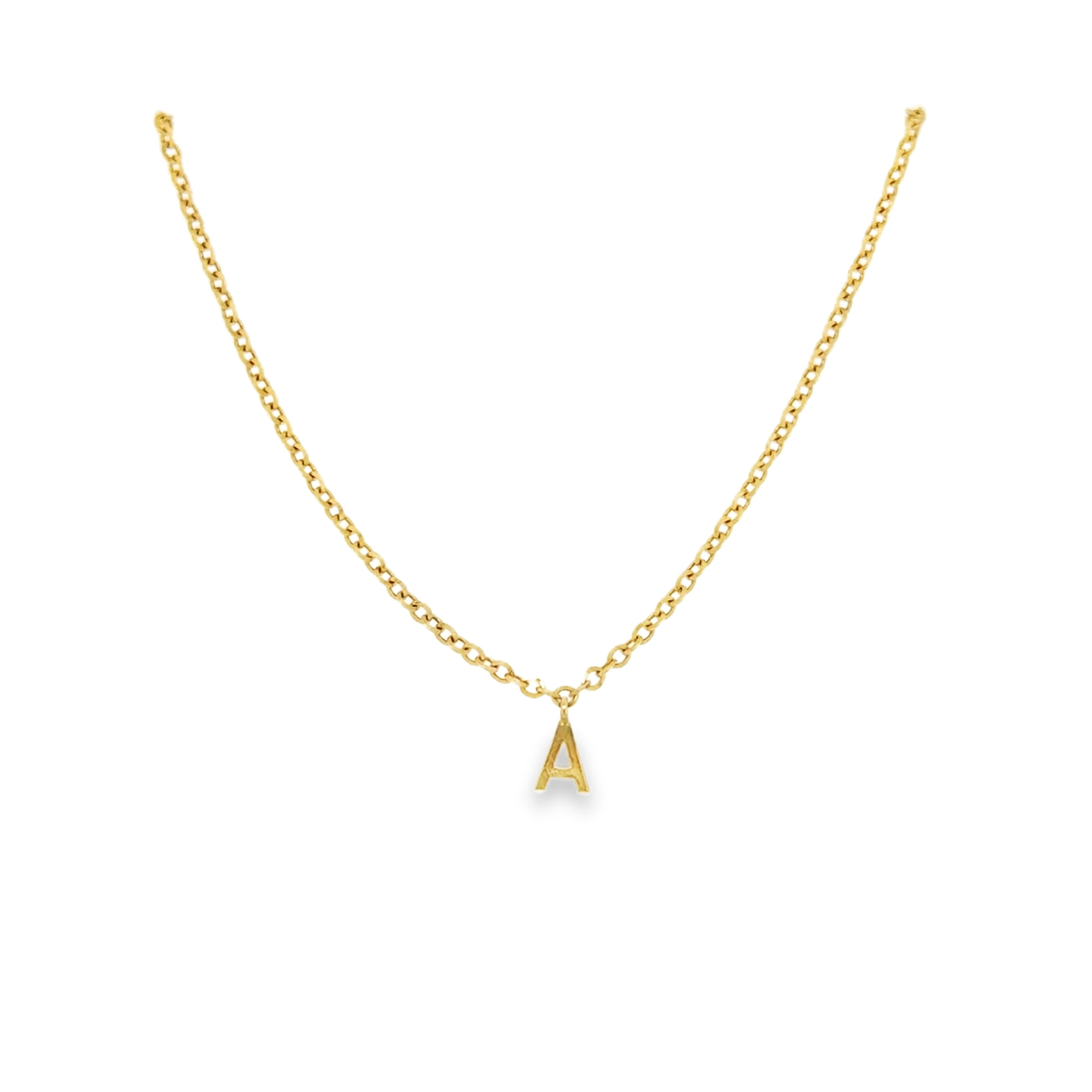 10K Gold Sparkly Cable Chain
