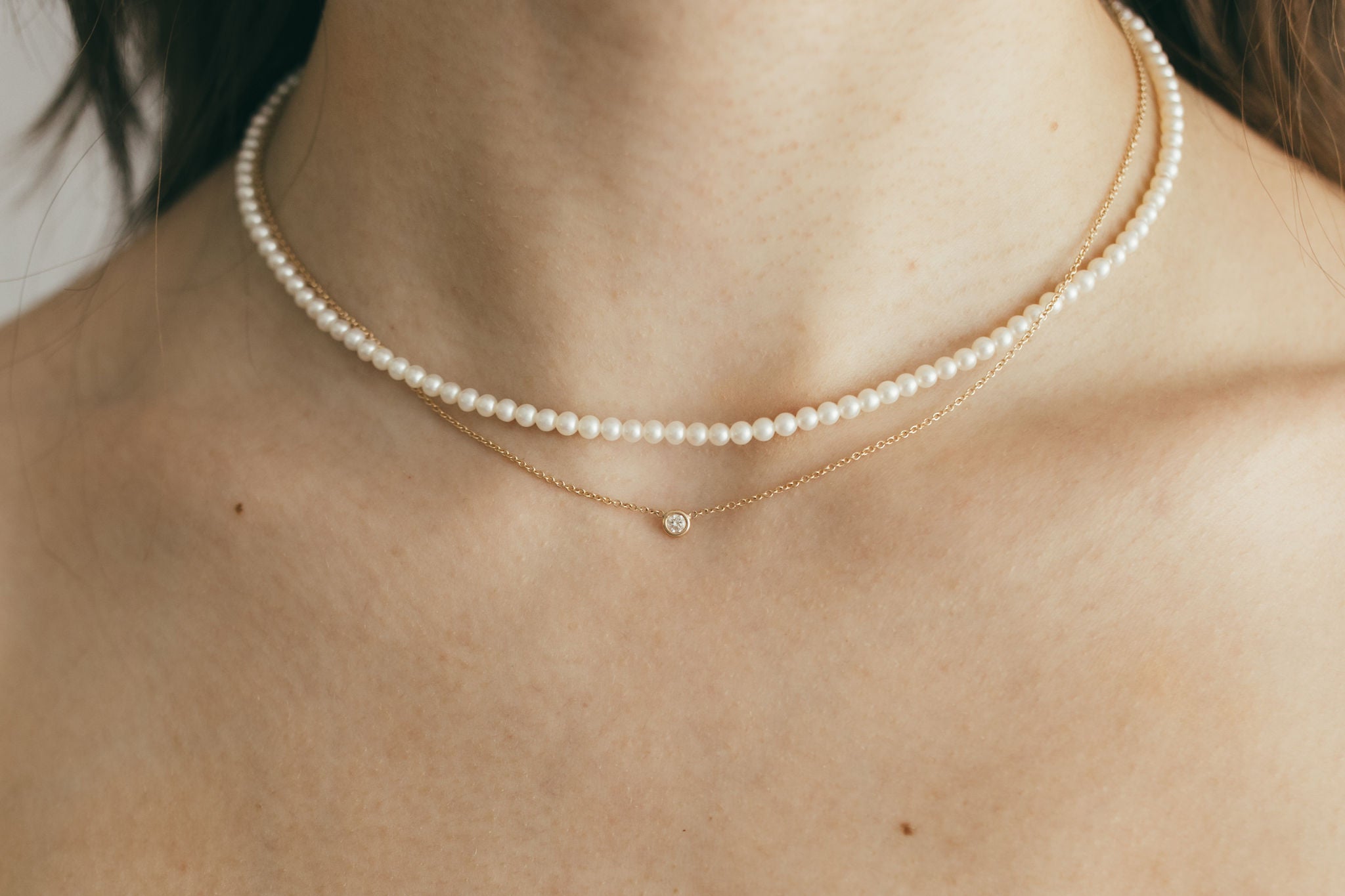 Petite Pearl Necklace