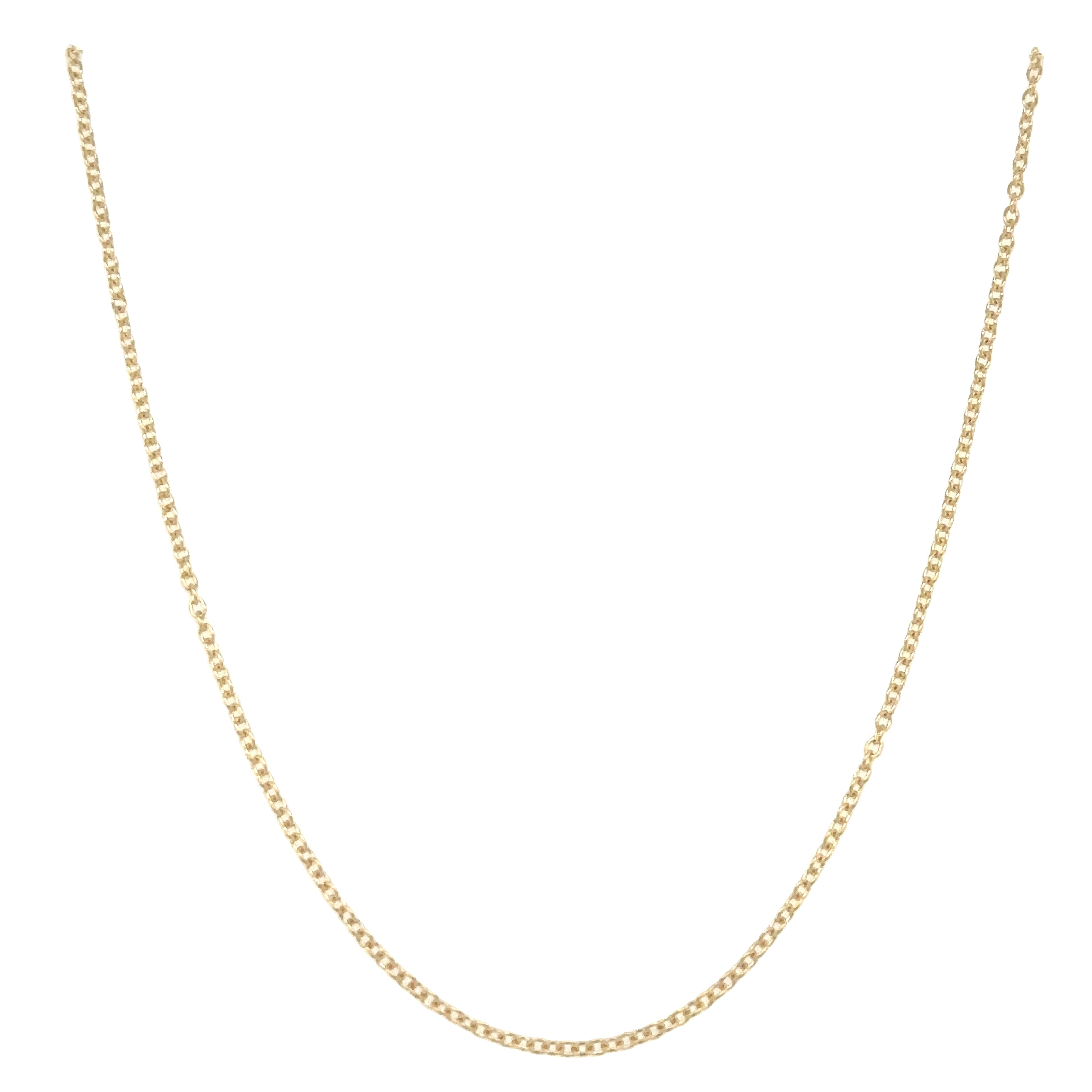 Gold Classic Cable Link Chain