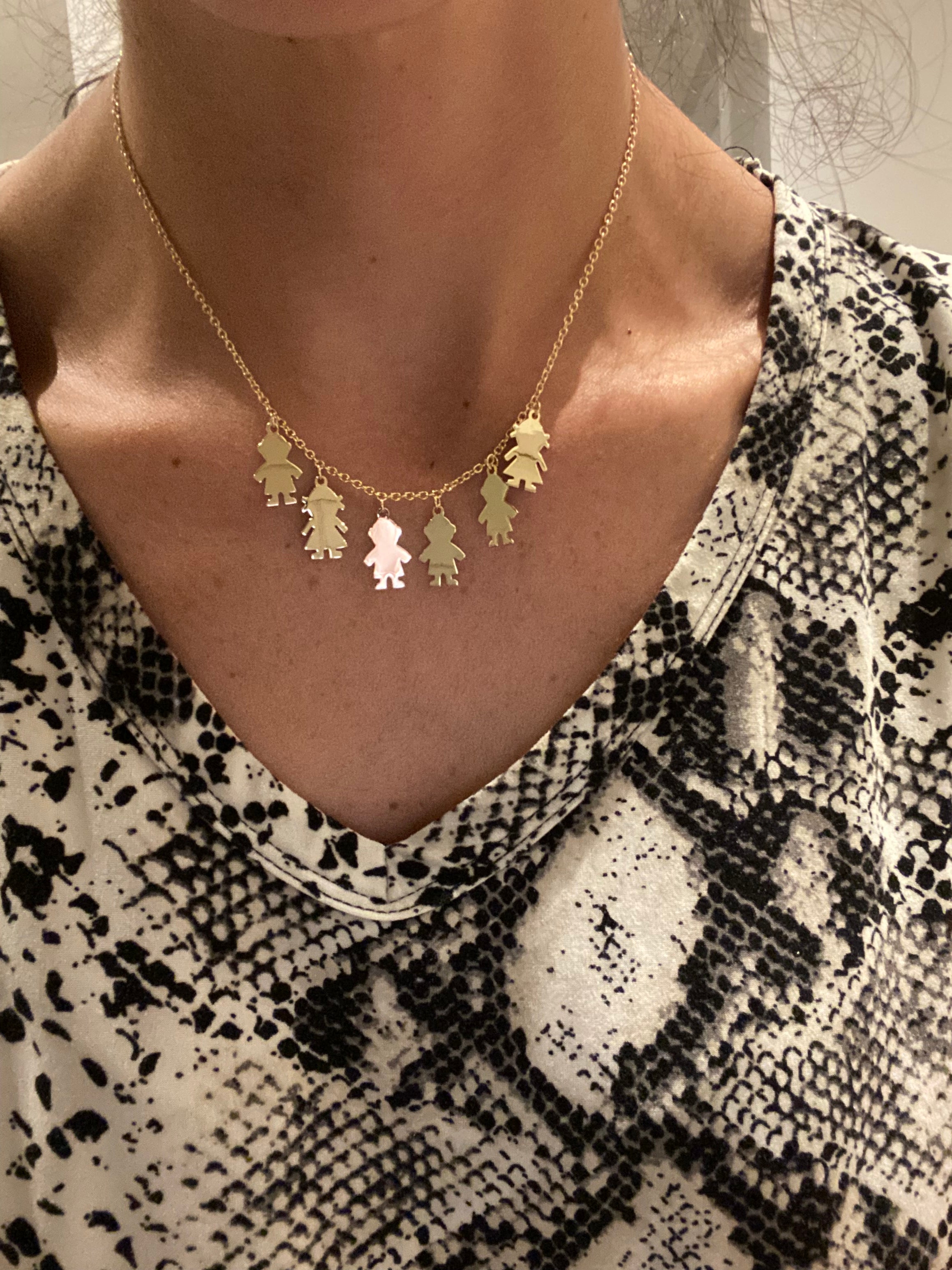 10K Gold Engravable Boy or Girl Charm