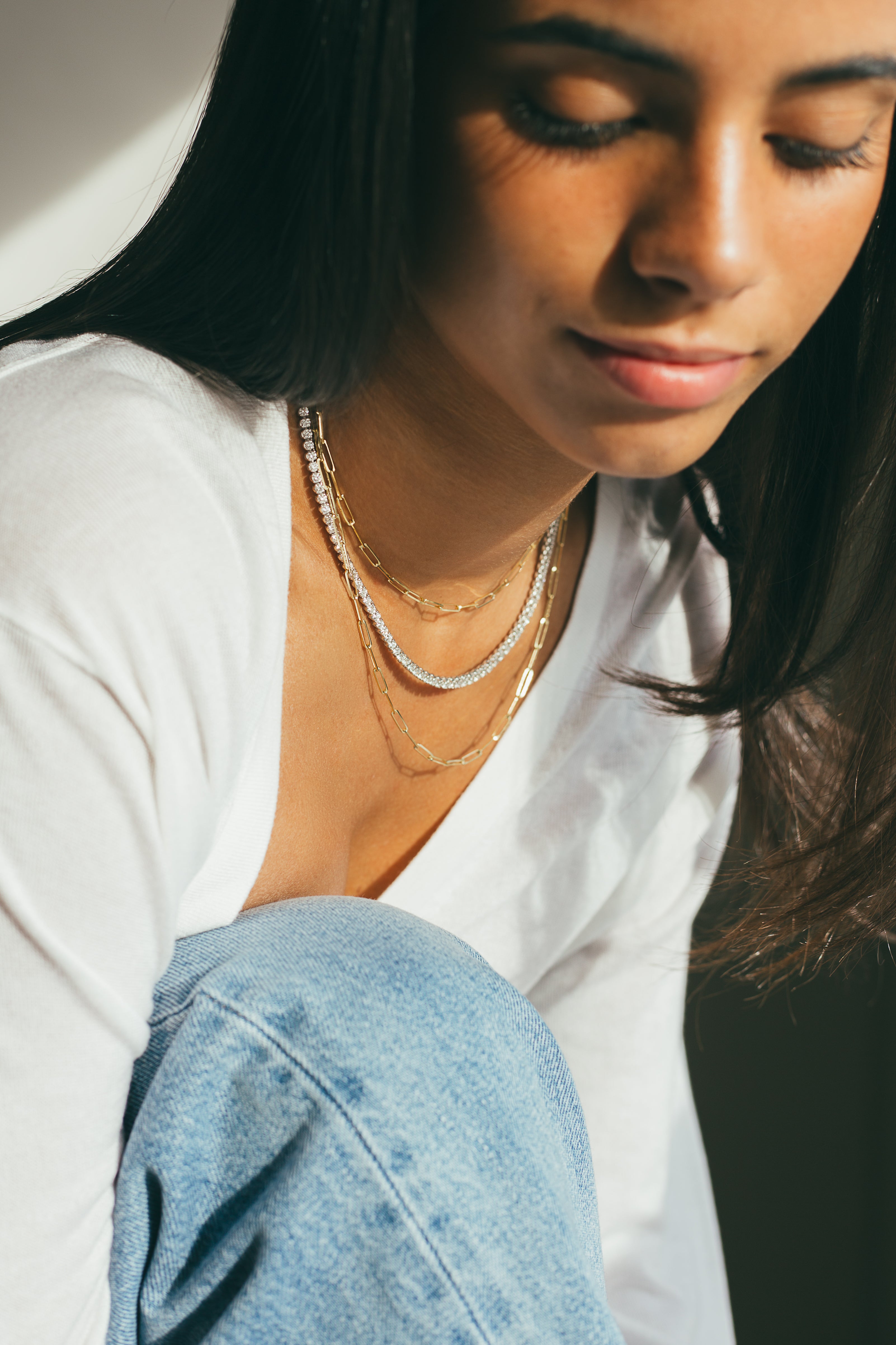 10K Gold Paperclip Chain