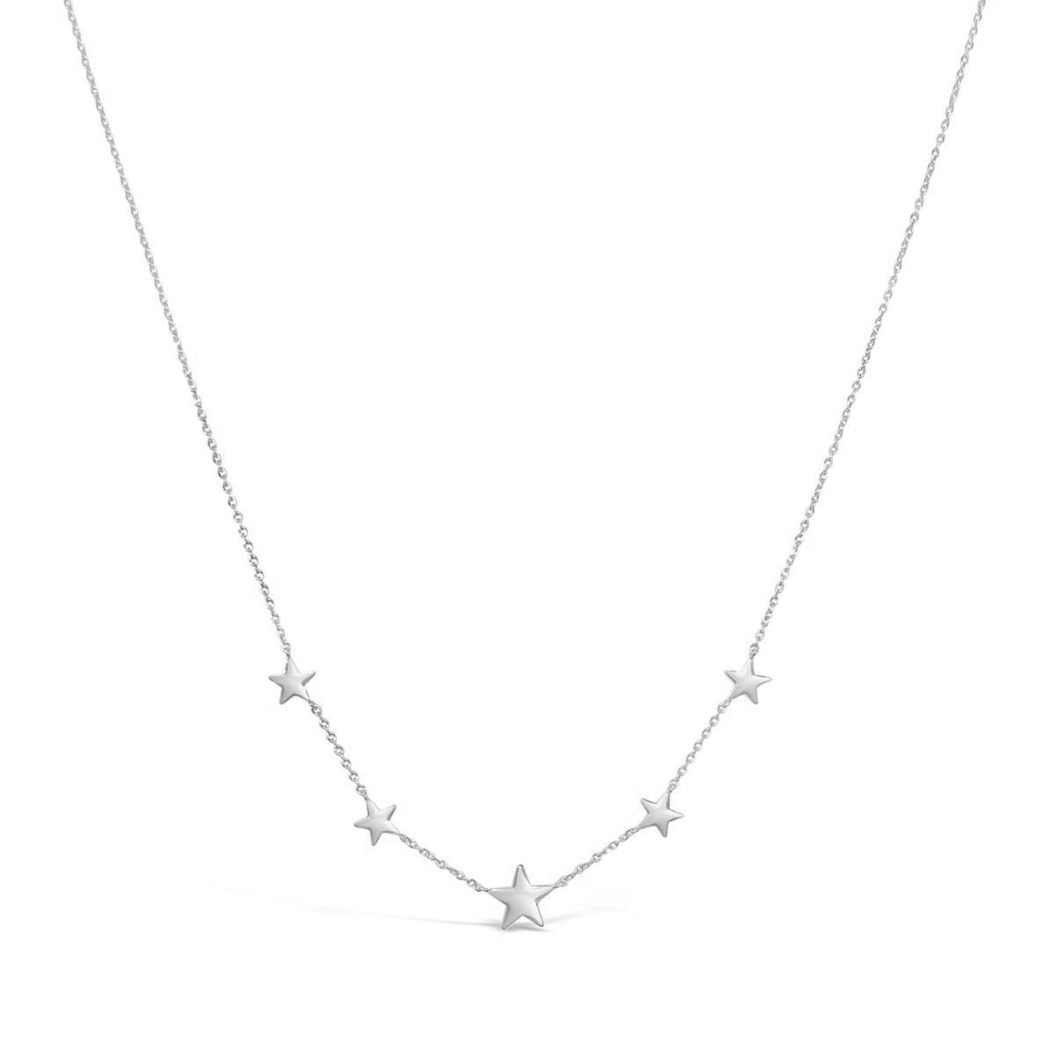 14K Gold Petite Star Necklace