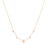 Jessica Jewellery's Petite Star Necklace in a subtle gold finish.