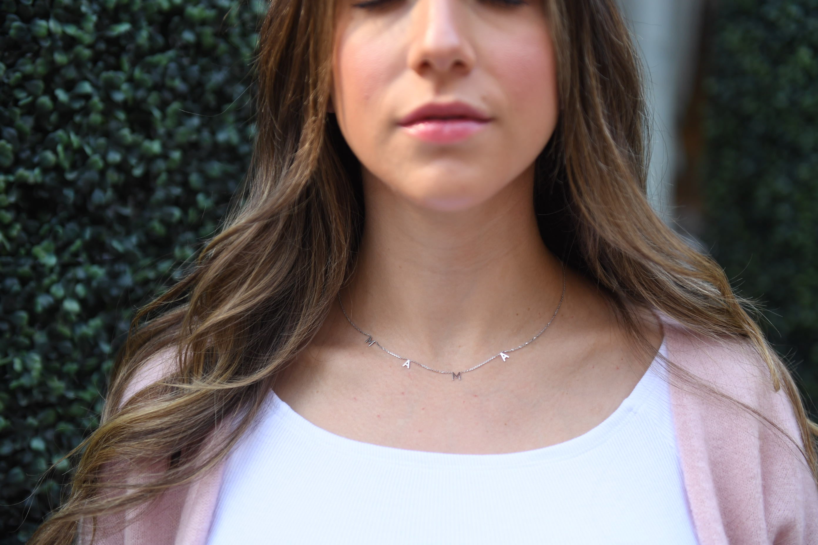 14K Gold Mama Necklace
