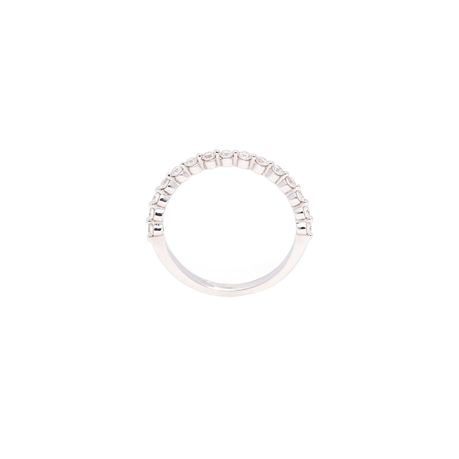 14K Gold Single Prong Diamond Ring