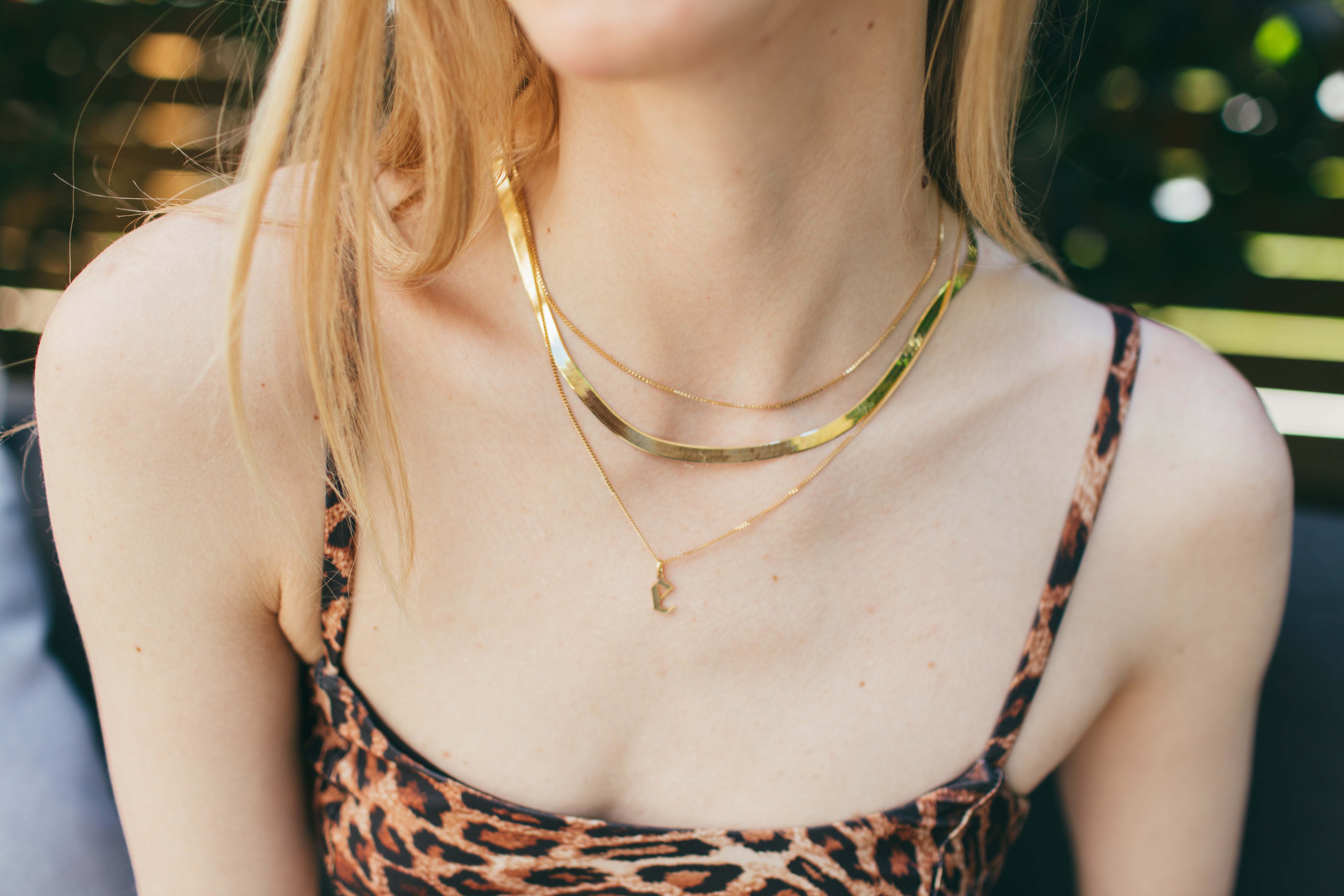10K Gold Serpentine Chain