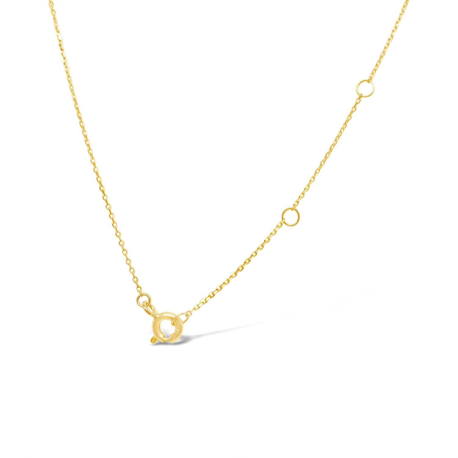 Jessica Jewellery's Petite Star Necklace displayed on a neutral background