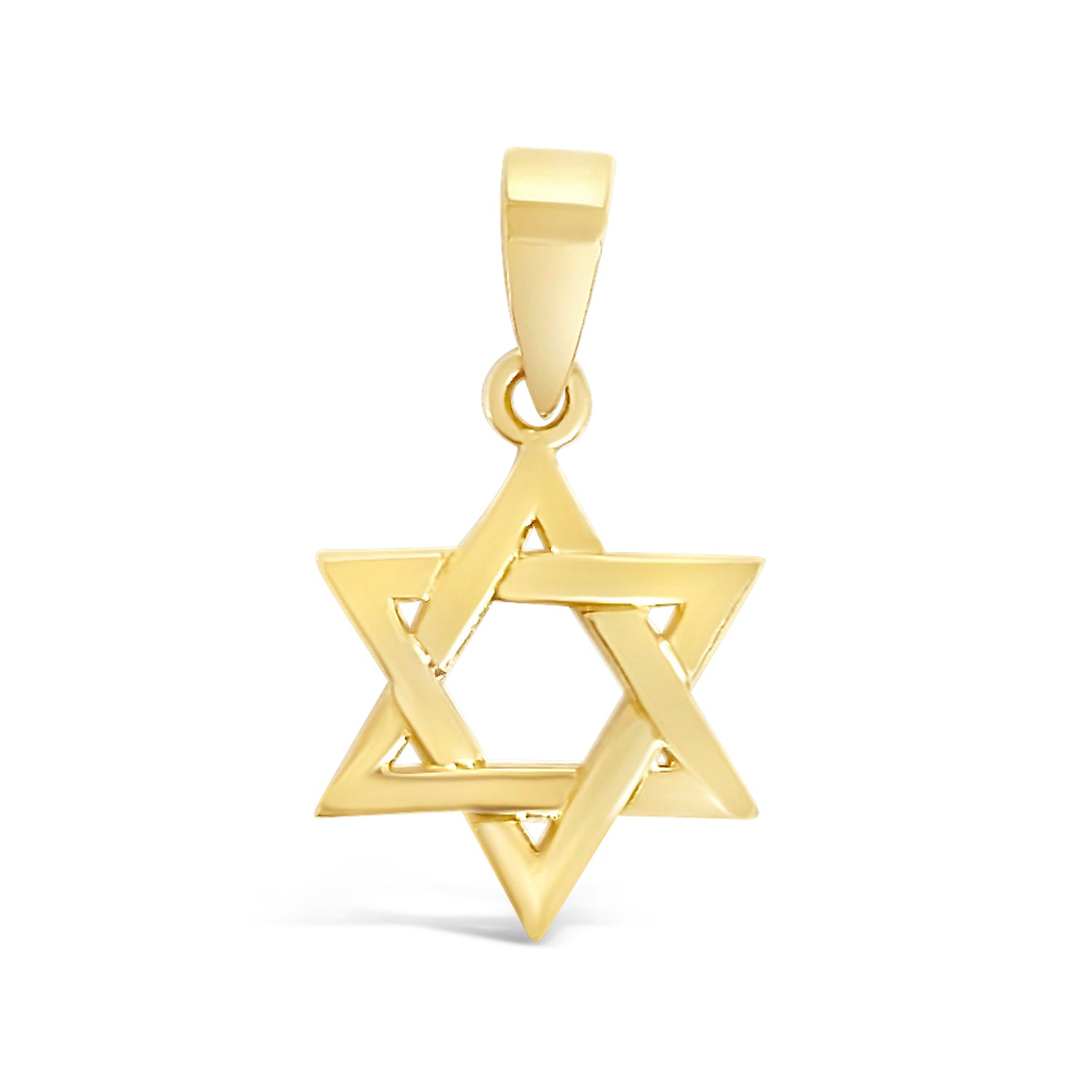 Gold Star of David Charm