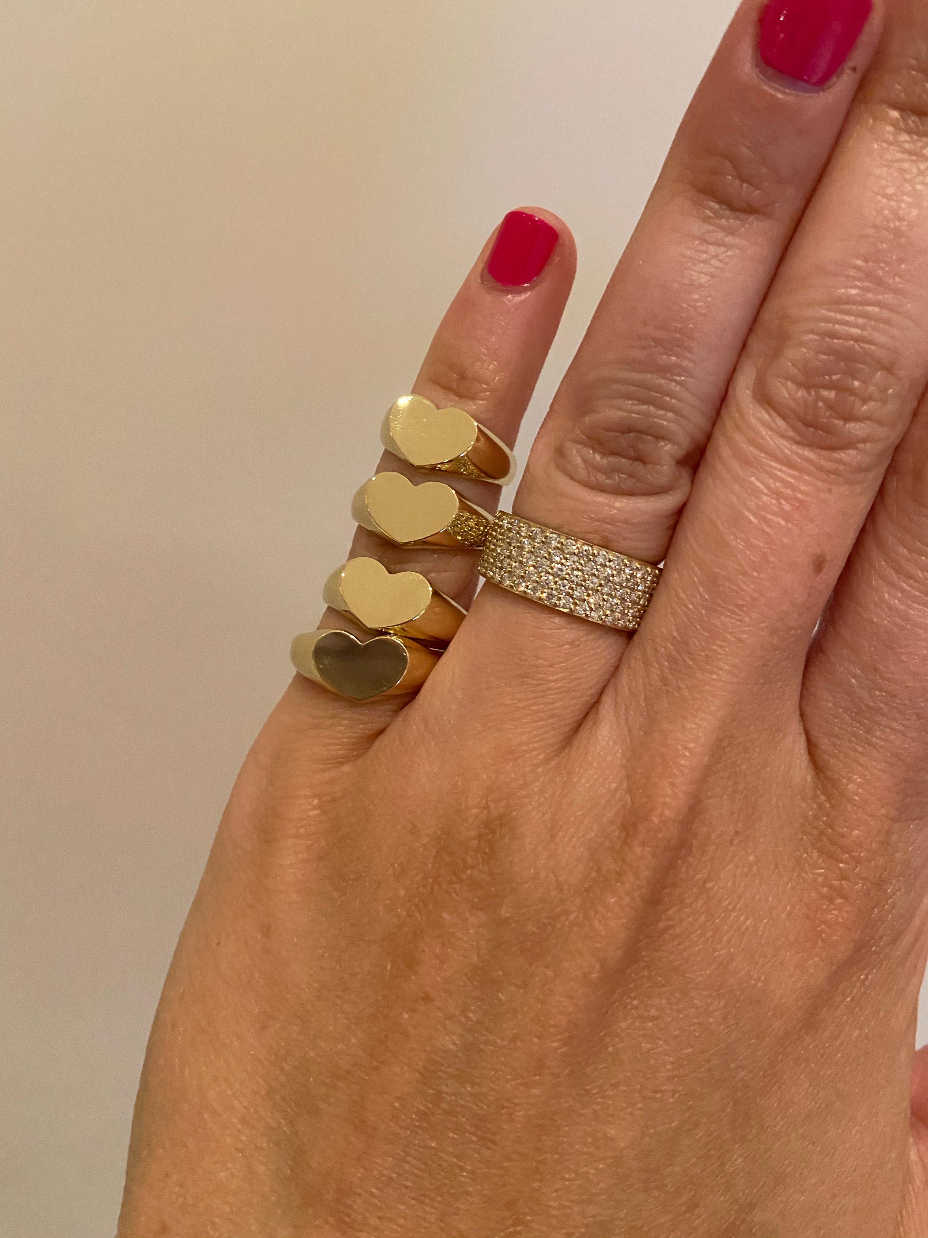 Heart Signet Ring
