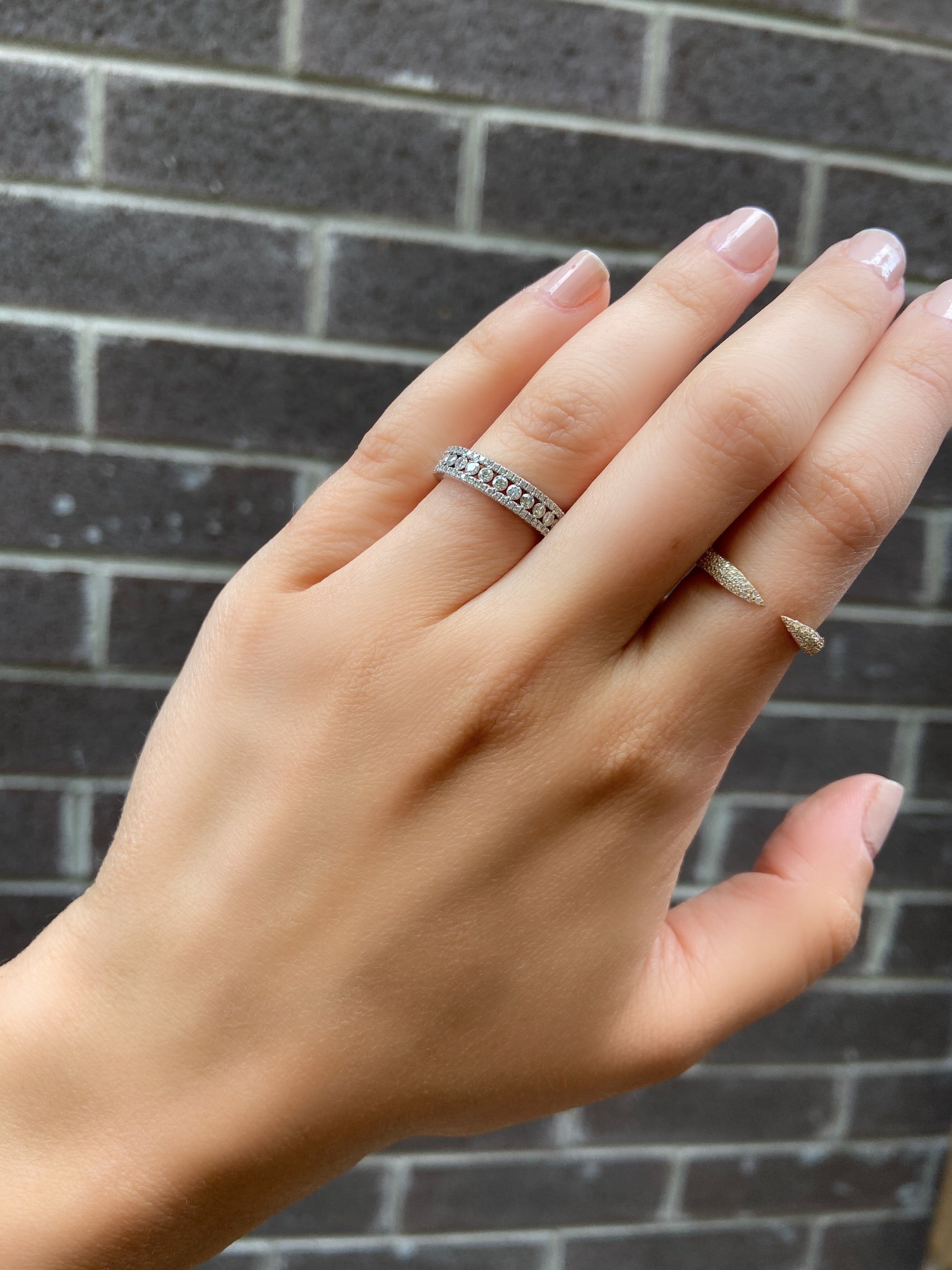 Diamond Claw Ring