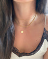 Delicate Gold Choker Necklace