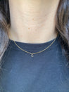 Dangling Initial Necklace