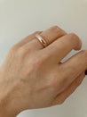 10 Karat Gold Chunky Dome Ring