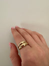 10 Karat Gold Chunky Dome Ring