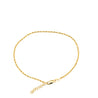 10 Karat Gold Twisted Rope Anklet - Jessica Jewellery