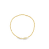 10K Gold Rolo Bracelet