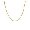 10K Gold Rounded Hollow Box Chain