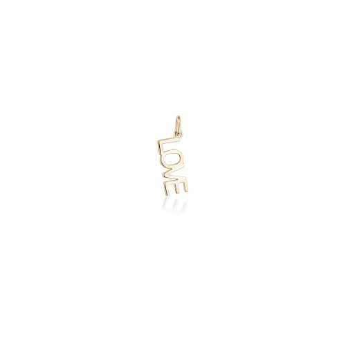 10K Gold Love Pendant