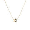 14 Karat Gold Star of David Necklace - Jessica Jewellery 