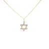 14 Karat Gold Star of David Pendant - Jessica Jewellery