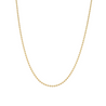 14K Gold 1mm Solid Bead Chain