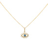 14K Gold Evil Eye Charm