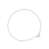 14K Gold Simple 1mm Fine Cable Bracelet