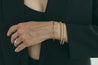 Minimalist design of Jessica Jewellery's Flat Mirror Chain Bracelet.