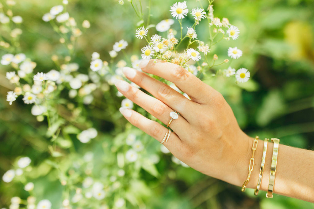 10K Gold Everything Bangle