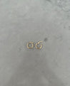 2mm Gold Hoops - Medium - Single Earring