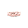 10K Gold Dome Croissant Ring
