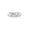10K Gold Dome Croissant Ring