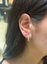 Single 14K Gold Trio Stud