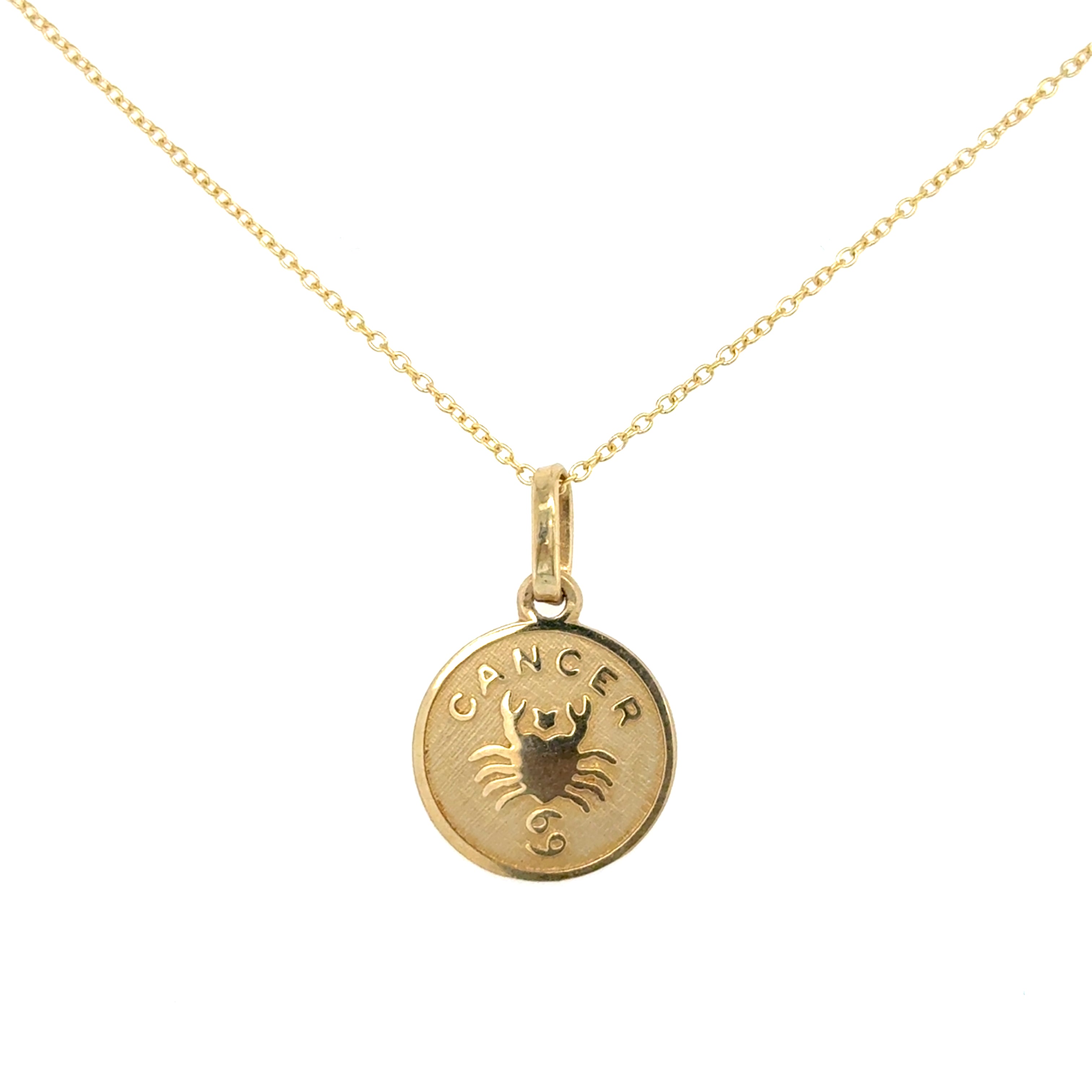 10K Gold Zodiac Charm