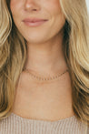 10K White and Yellow Gold Diamond Cut Bead Chain