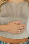 10K Gold Small Paperclip Bracelet
