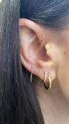 Mini Gold Star of David Stud Earrings