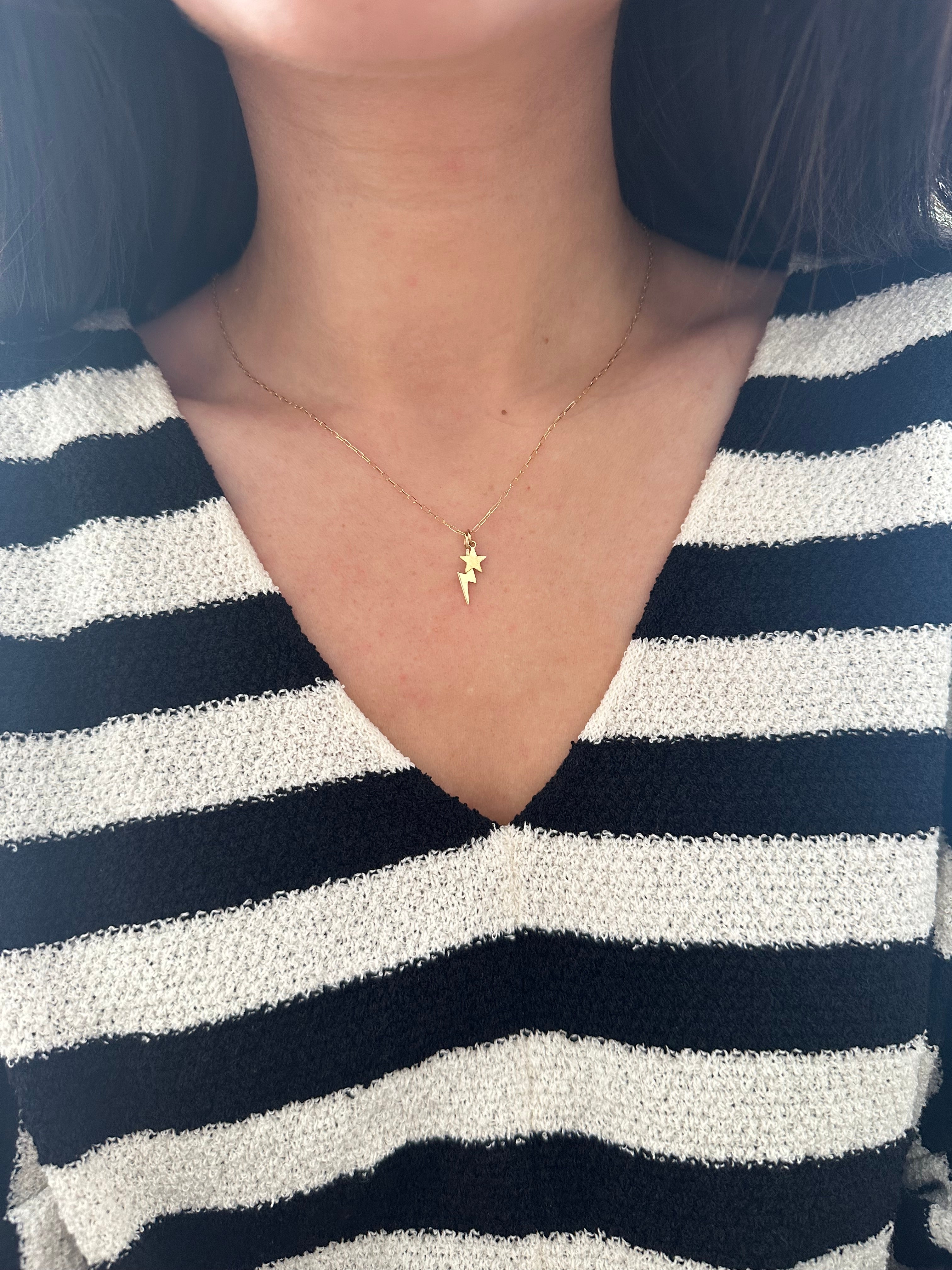 10K Gold Petite Star Charm