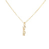 Gold Personalized Name or Word Charm