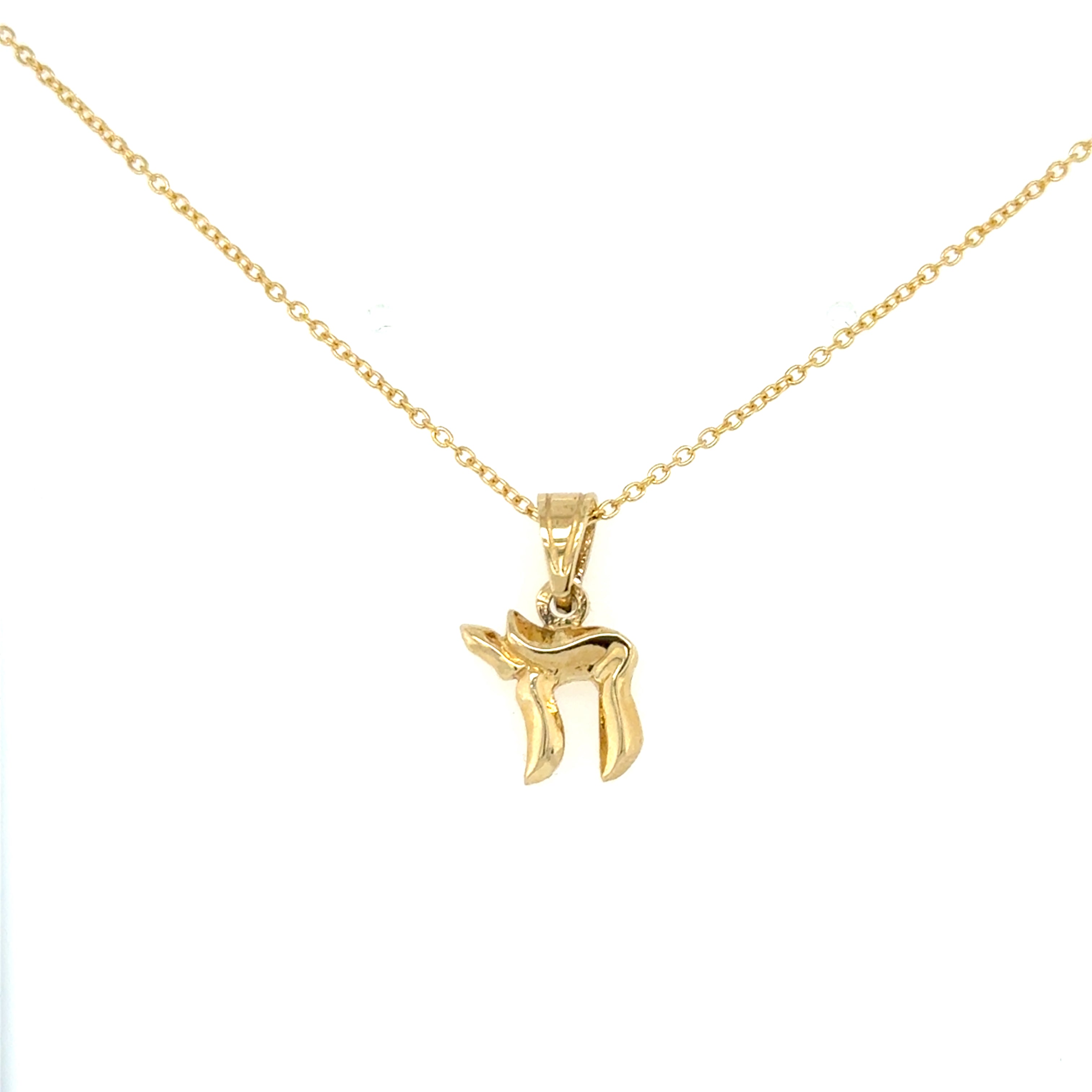 Gold Chai Charm