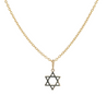 14K Gold Mini Star of David Pendant