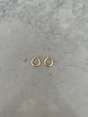 4mm Gold Hoops