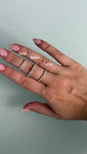 14K Gold Single Prong Diamond Ring