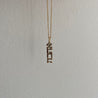 Personalized Gold Hebrew Charm