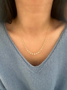 Lab Grown Graduated Diamond Necklace