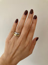 Chunky Gold Dome Ring