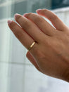 2mm Flat Gold Band