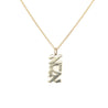 Gold Hebrew Mom "Ema" Charm