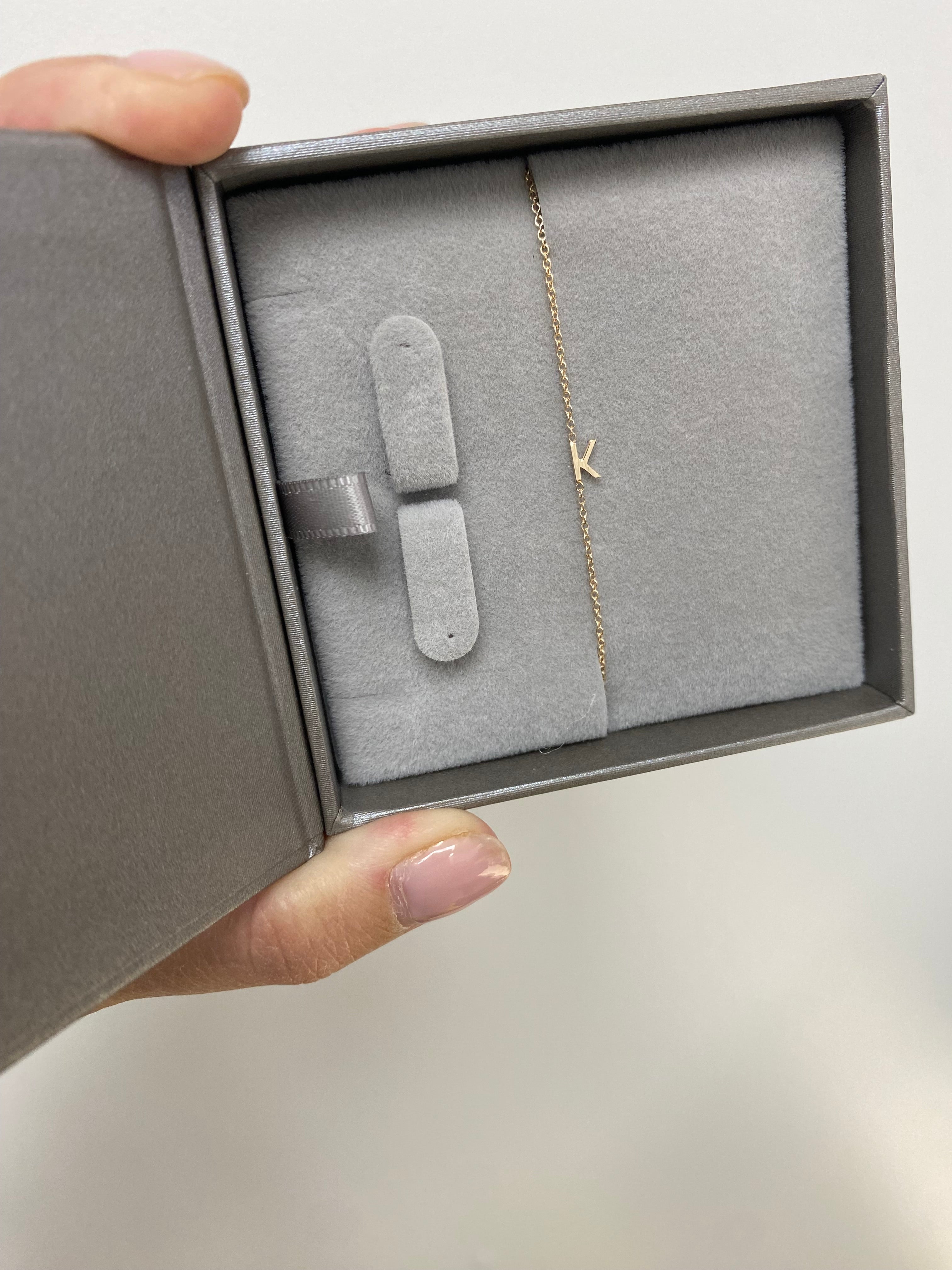 Gold Initial Bracelet