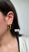 10K Gold 5mm Extra Thick Hoop Earrings